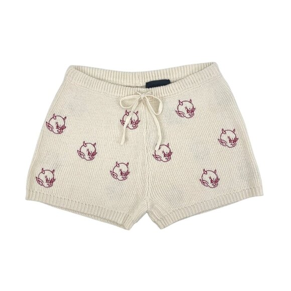 SPIRIT JERSEY Pants - NWT Spirit Jersey Womens Large Hell’s Kitchen NYC Sweater Knit Shorts Loungewear